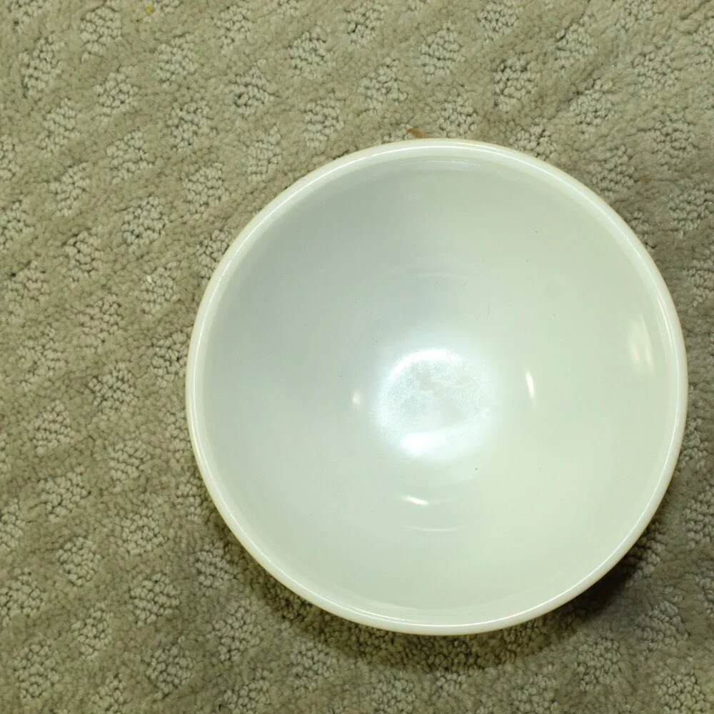 1970's Pair Of Vintage PYREX Homestead Mixing Bowls 401 & 402 Blue w/Tan Specks